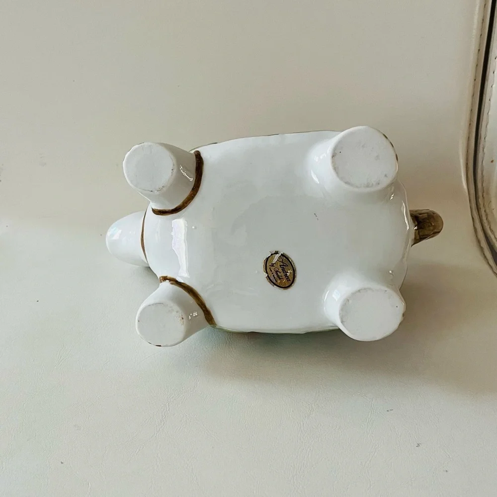 Turtle shaped ceramic Andrea By Sadek tea pot